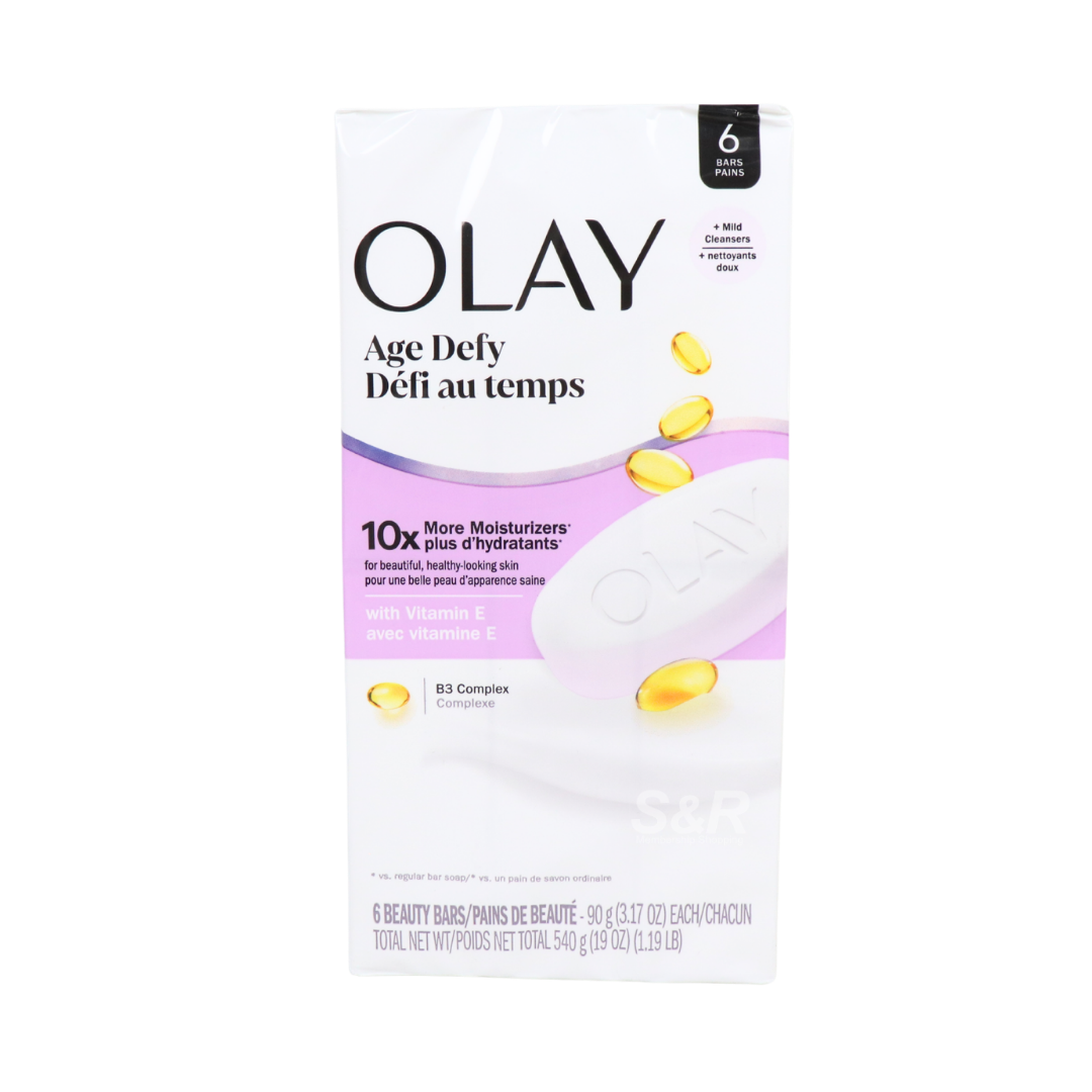 Olay Age Defy with Vit E Soap Bar 6 pieces